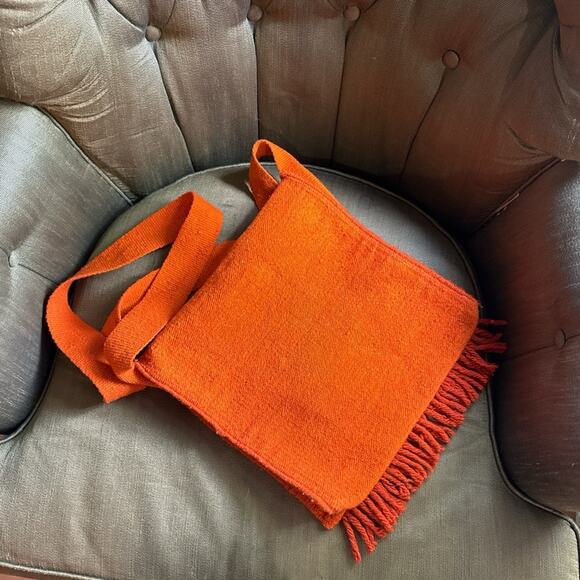 Peru wool hippie crossbody bag - Picture 4 of 5